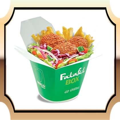 Falafel Box mit Reis